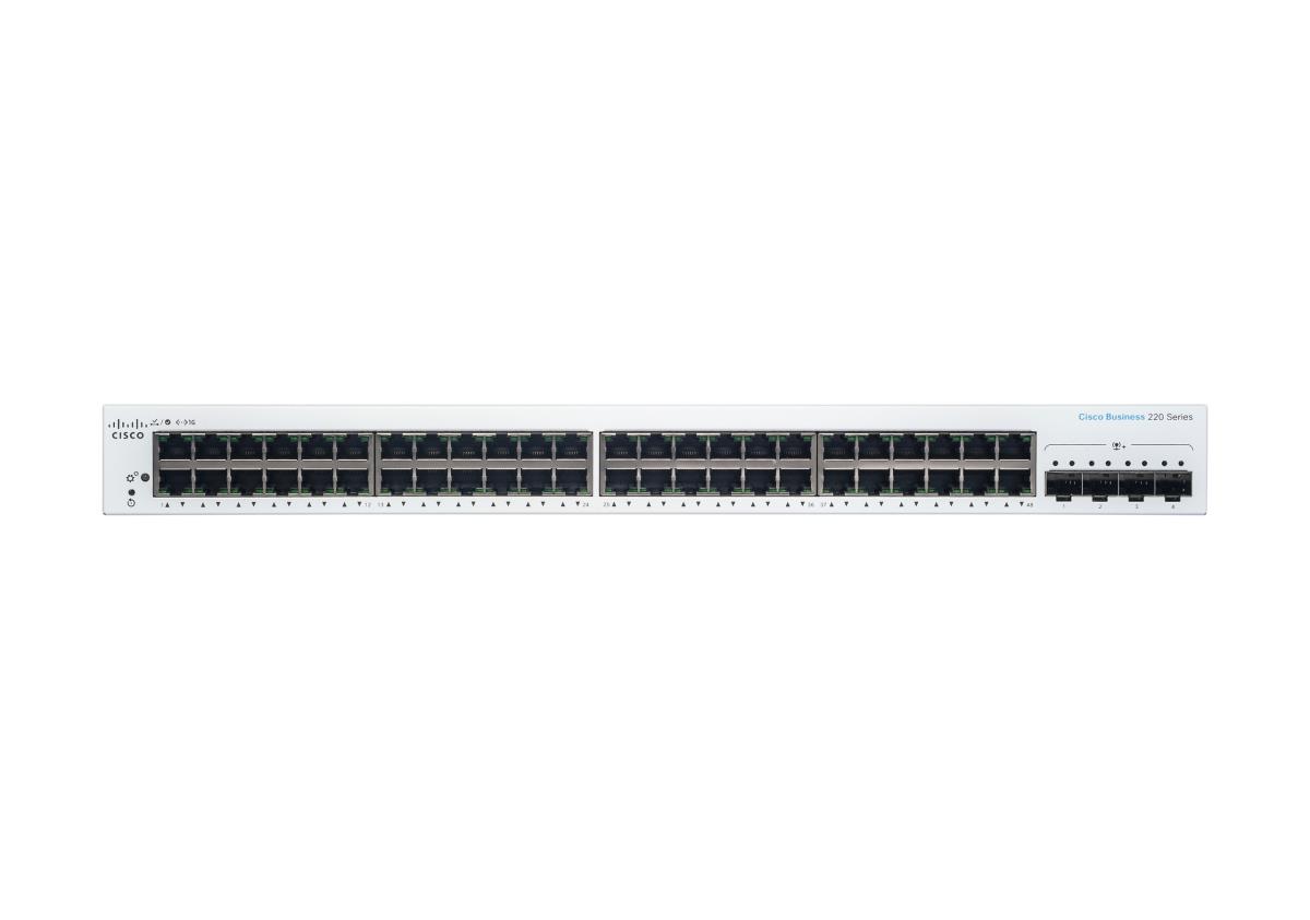 Smart Switch - Cbs220 48-port Ge 4x10g Sfp+