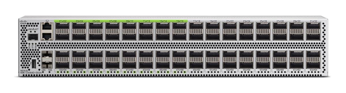 Nexus 9300 Series 64p 400g Switch
