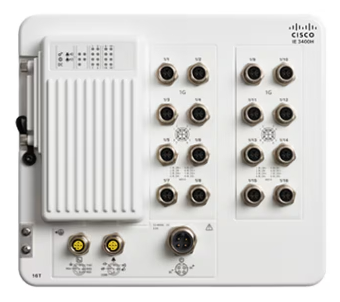 Catalyst Ie3400 Heavy Duty W/ 16 Fe M12 Interfaces Ip67 Na