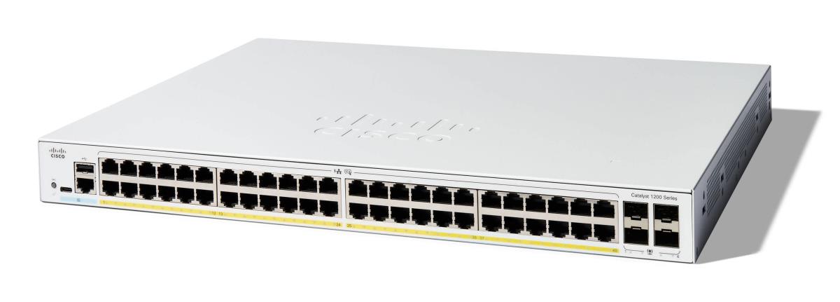 Catalyst 1200 48-port Ge Poe 4x1g Sfp