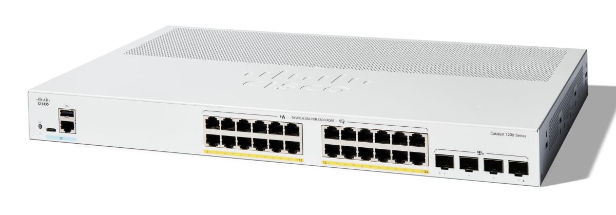 Catalyst 1200 24-port Ge Poe 4x10g Sfp+