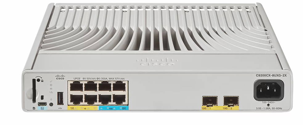 Catalyst 9000 Compact Switch 8 Port Upoe With 4xmgig Hvdc A