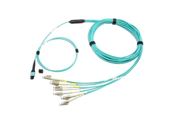 Cable Mpo12-4x Duplex Lc Breakout Cable Mmf 3m