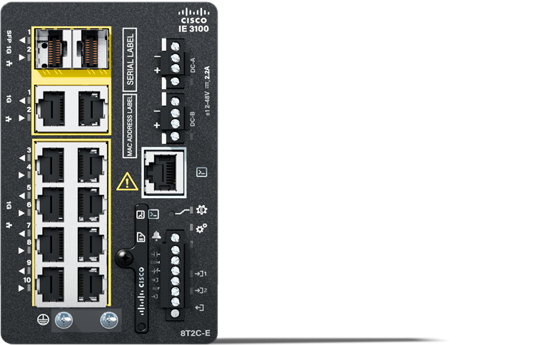 Ie3100 W/8ge Poe+ 2ge Combofixed Sysnetwork Essentials