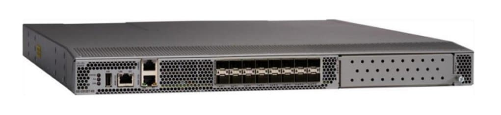 Mds 9132t - Switch - Managed - 8 X 32GB Fibre Channel Sfp+ - Front And Side To Back - Rack-mou