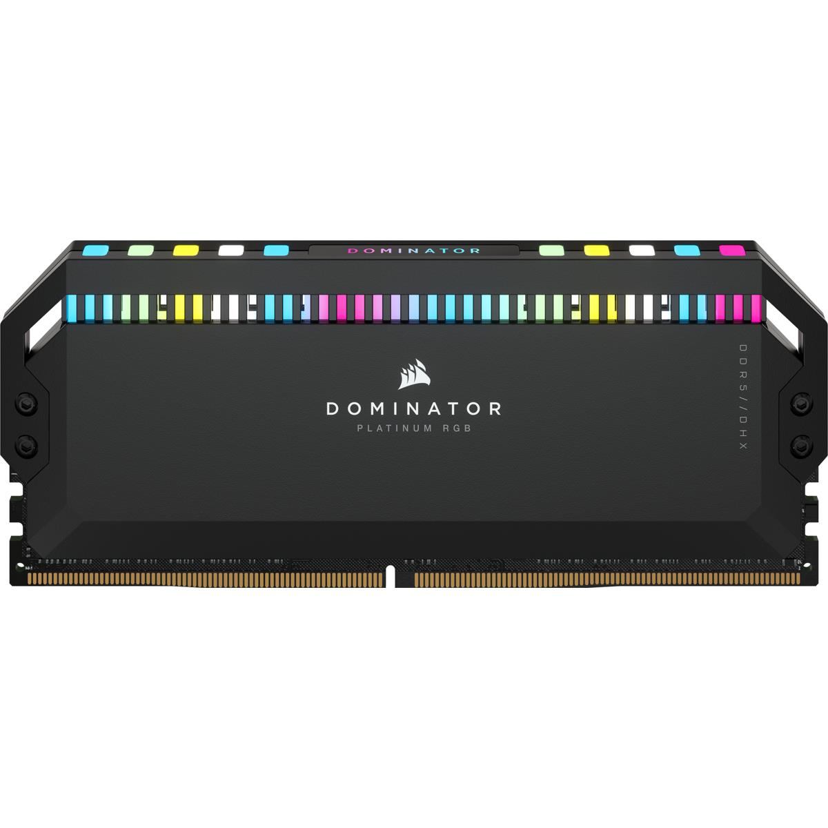 DOMINATOR PLATINUM RGB DDR5 64GB (2x32GB) DDR5 5200 (PC5-41600) C40 1.25V - Black