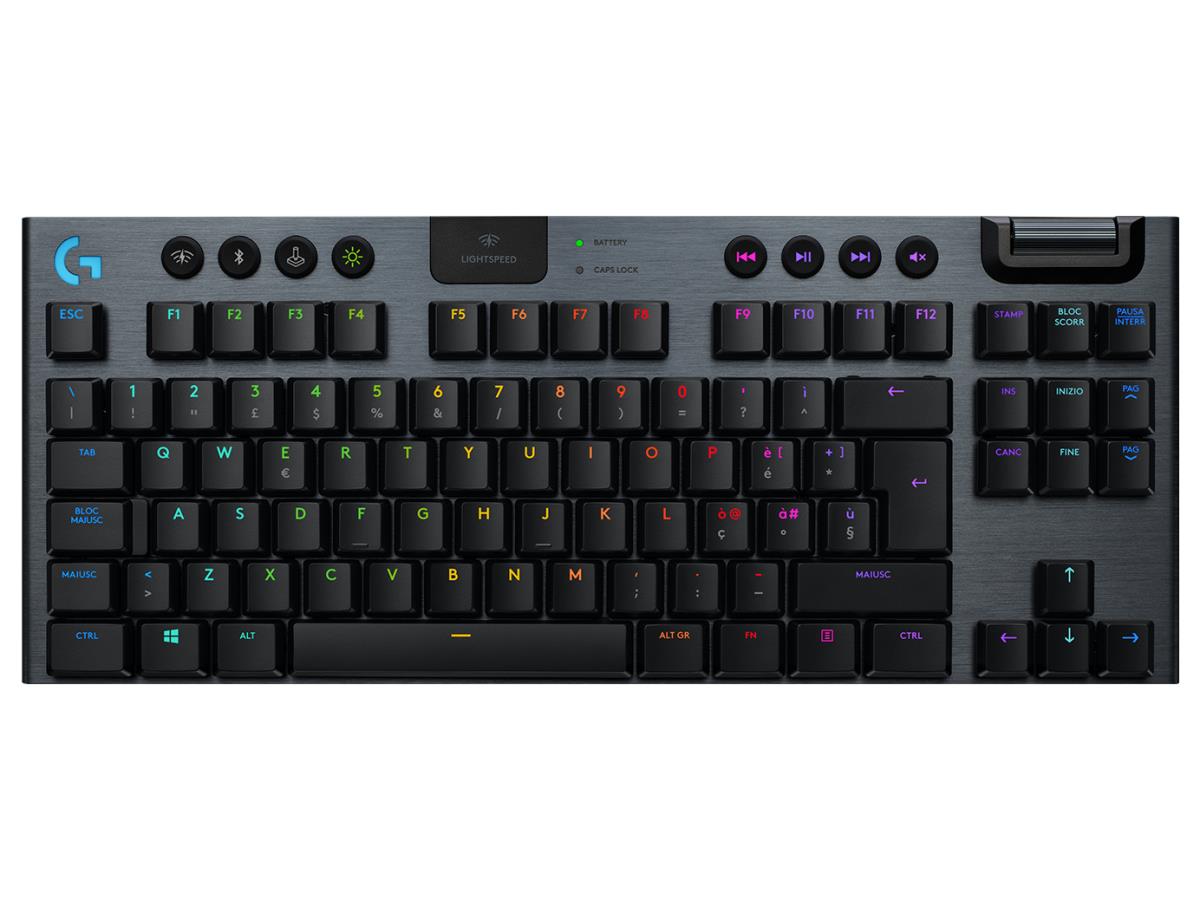 G915 TKL LIGHTSPEED WRLS RGB Mech. G KB - CARBON - NLB - CENT