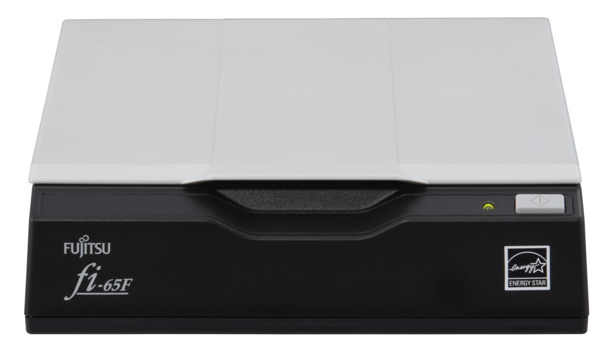 Small Format Flatbed Scanner Fi-65f A6 USB Bus And Ac Adapter Powered