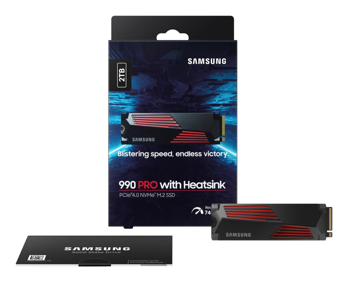 SSD - 990 Pro Series - 2 TB - M.2 - Pci-e 4.0 - W/ Heatsink