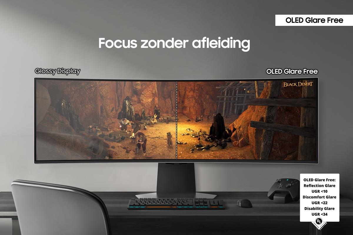 Curved Desktop Monitor - S49dg954su - 49in - 5120 X 1440 Odyssey Oled G9