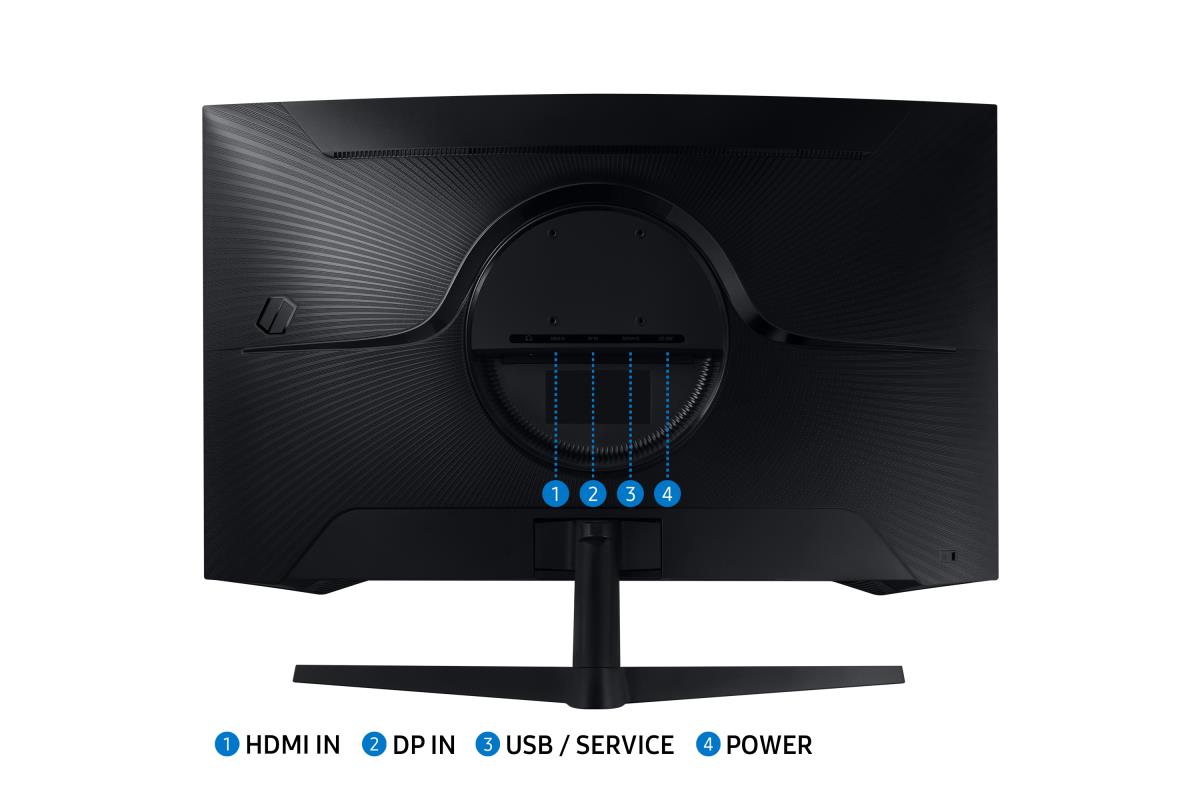 Curved Desktop Monitor - S32cg552eu - 32in - 2560 X 1440 Odyssey G55c Qhd