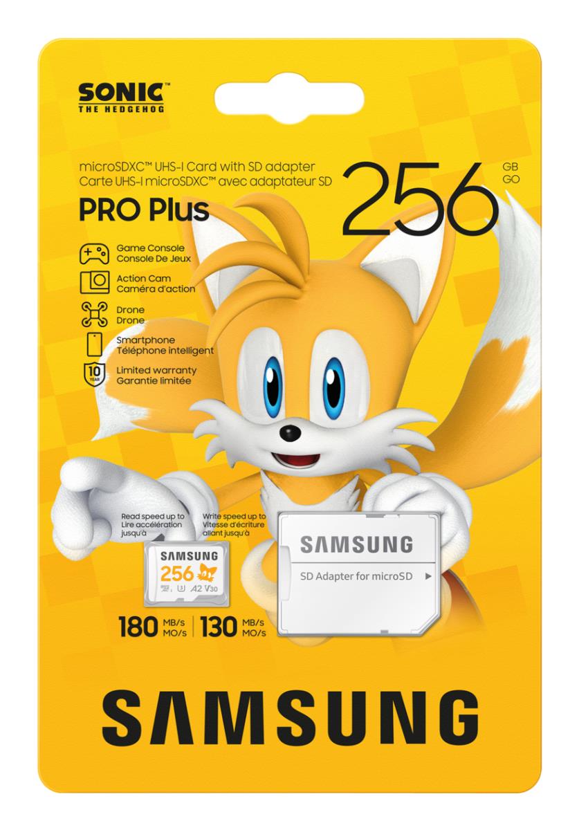Micro Sd Card Pro+ 256GB U3, V30, A2 White