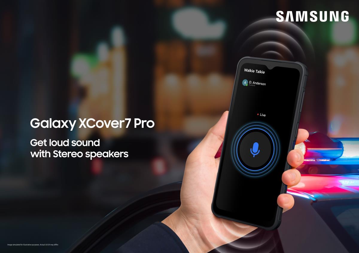 Galaxy Xcover 7 Pro G766 - Black - 6GB Ram 128GB - 5g - 6.6in Enterprise Edition