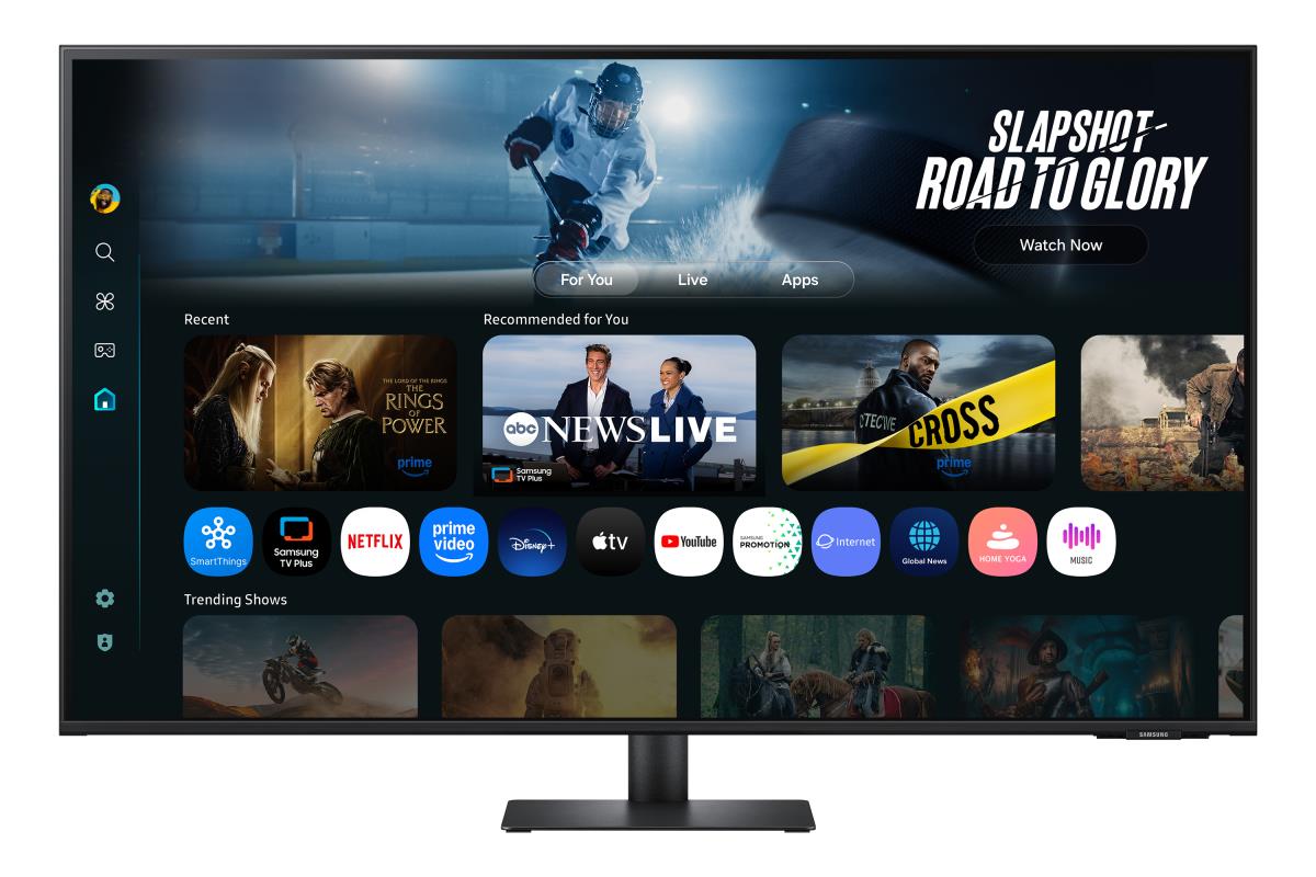 Desktop Monitor - S43fm702uu - 43in - 3840 X 2160 Uhd Smart Monitor With Speakers And Remote