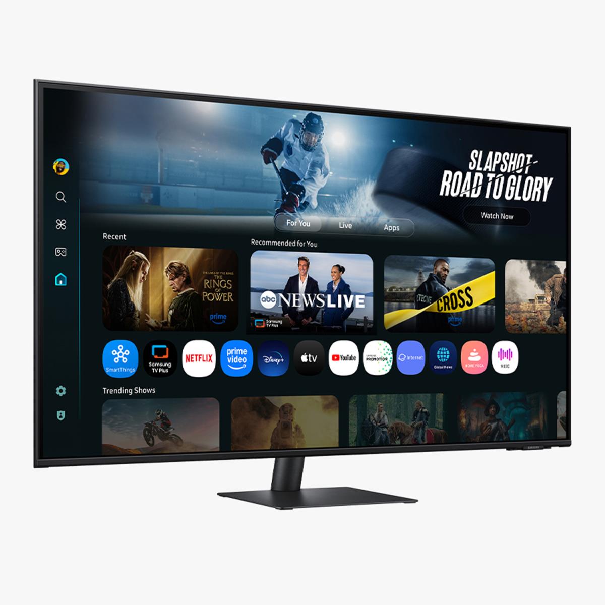 Desktop Monitor - S43fm702uu - 43in - 3840 X 2160 Uhd Smart Monitor With Speakers And Remote