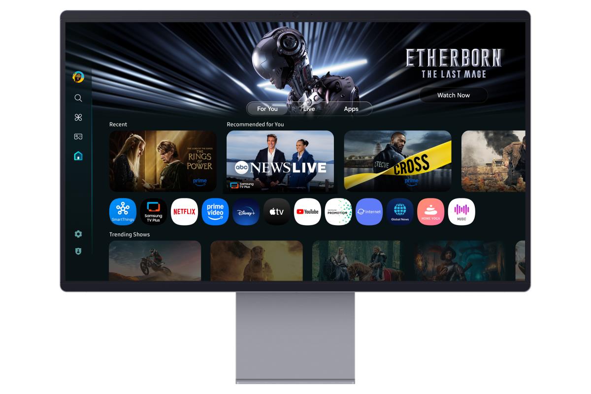 Desktop Monitor - S32fm902su - 32in - Smart Monitor M9 4k Qd-oled