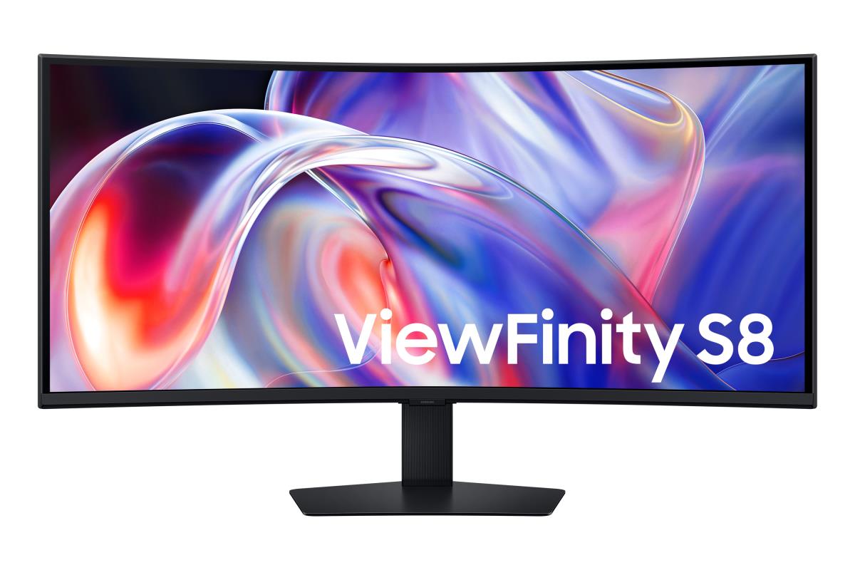 Desktop Curved Monitor - S85th - 40in - 5120 X 2160 - Black