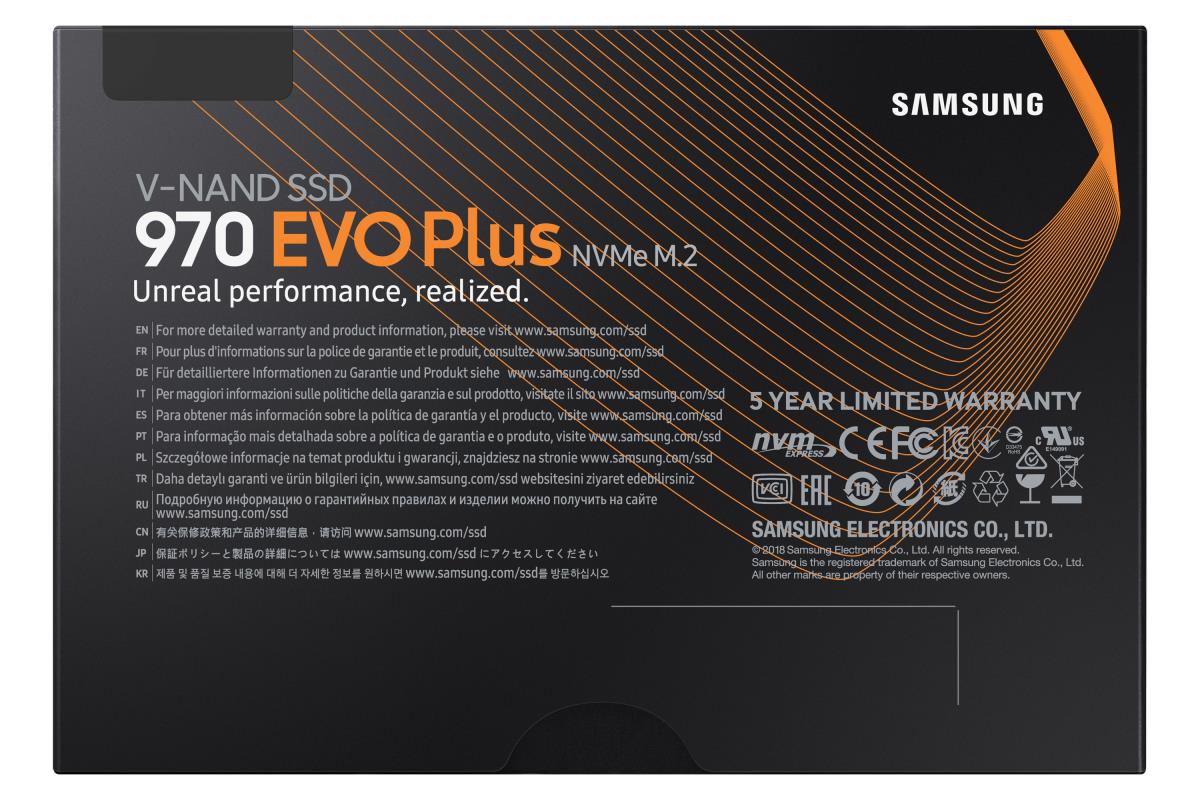 SSD - 970 Evo Plus M.2 - 500GB - Pci-e Gen3.0