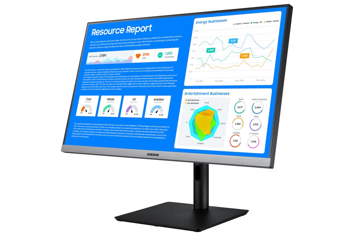 Desktop Monitor - S24r650f - 24in - 1920x1080