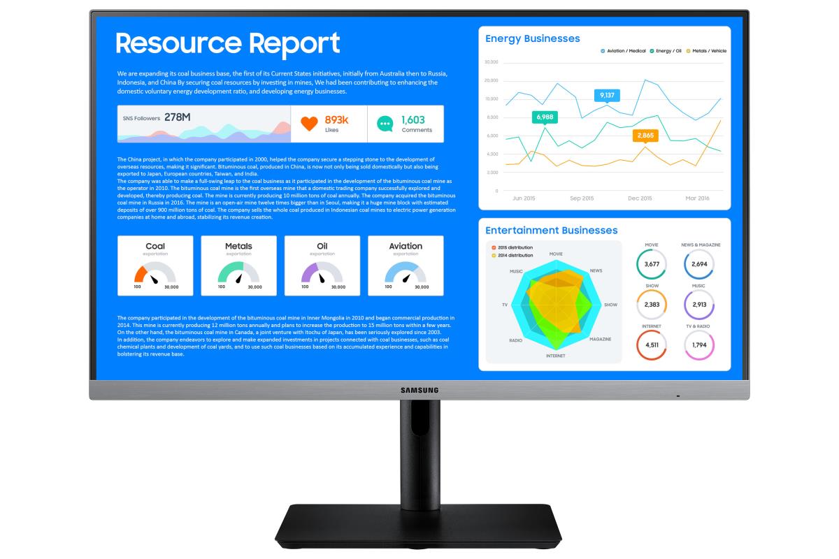 Desktop Monitor - S24r650f - 24in - 1920x1080