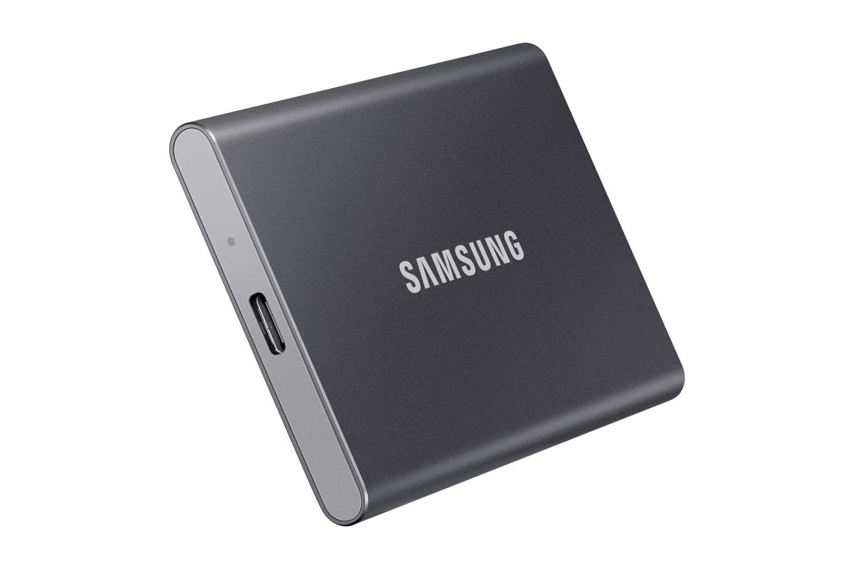 Portable SSD - T7 - USB 3.2 - 500GB - Grey
