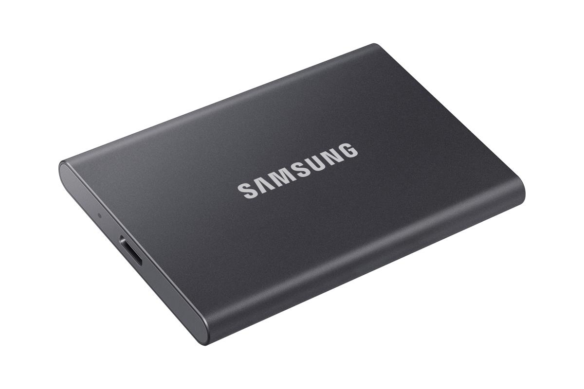 Portable SSD - T7 - USB 3.2 - 500GB - Grey