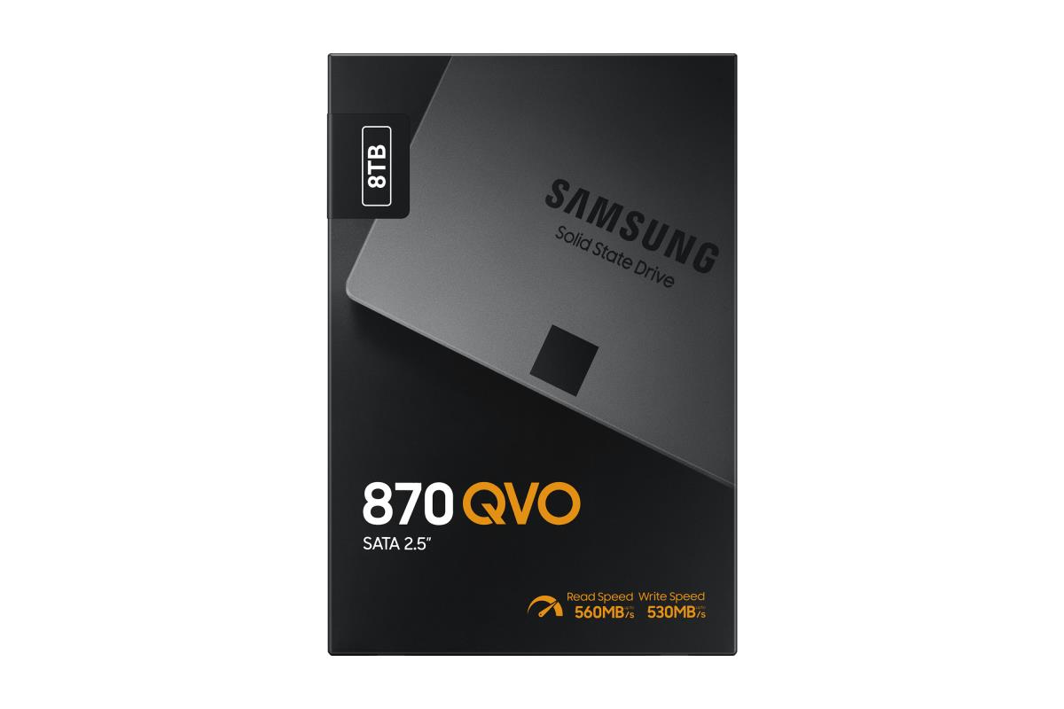 SSD - 870 Qvo - 8TB - 2.5in - SATA III