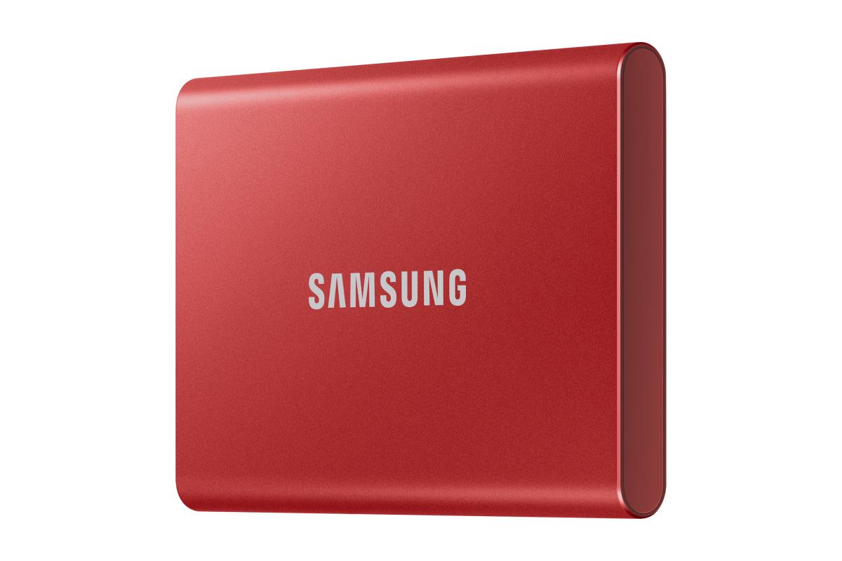 Portable SSD - T7 - USB 3.2 - 2TB - Red