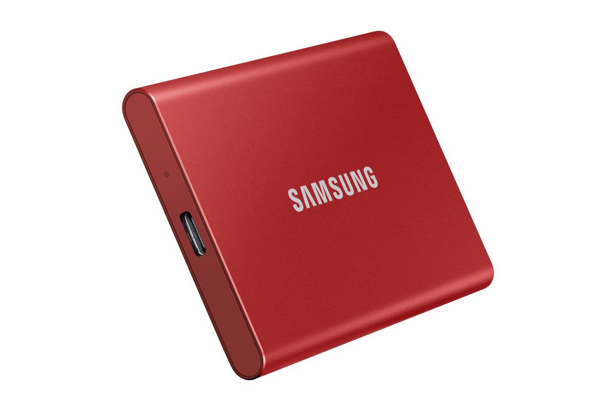 Portable SSD - T7 - USB 3.2 - 2TB - Red