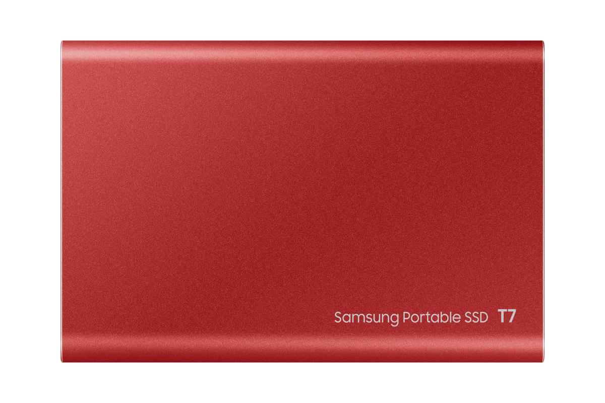 Portable SSD - T7 - USB 3.2 - 2TB - Red