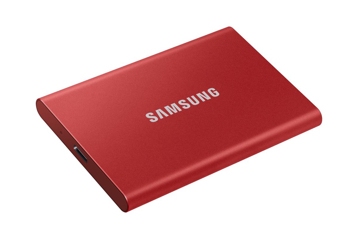 Portable SSD - T7 - USB 3.2 - 2TB - Red
