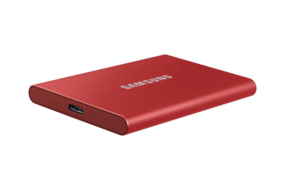 Portable SSD - T7 - USB 3.2 - 2TB - Red