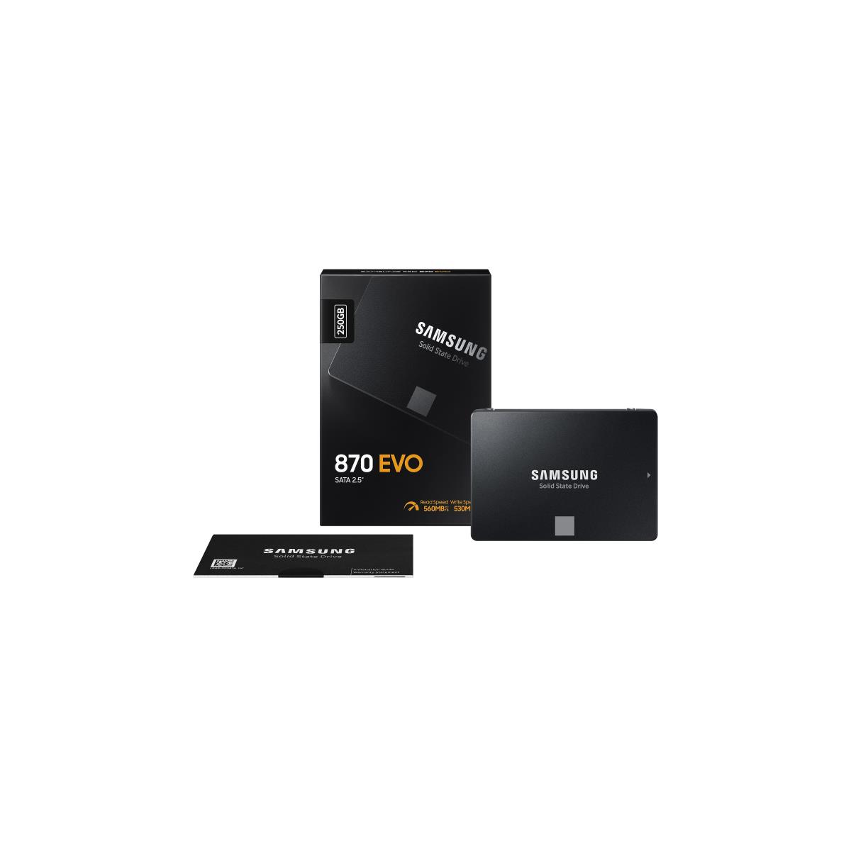 SSD - 870 Evo - 250GB - 2.5in - SATA III