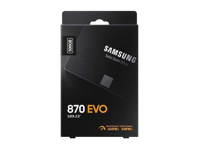 SSD - 870 Evo - 500GB - 2.5in - SATA III