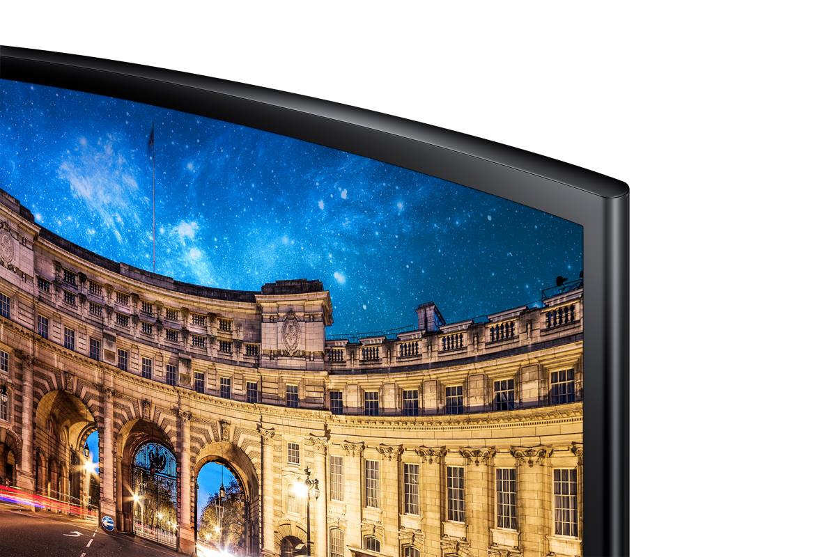 Desktop Curved Monitor - C24f390fhr - 24in - 1920x1080