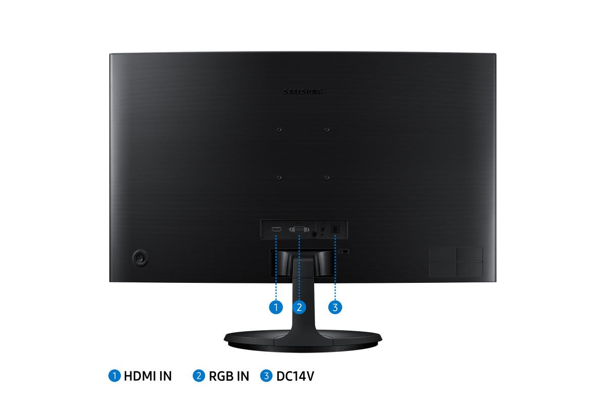 Desktop Curved Monitor - C24f390fhr - 24in - 1920x1080