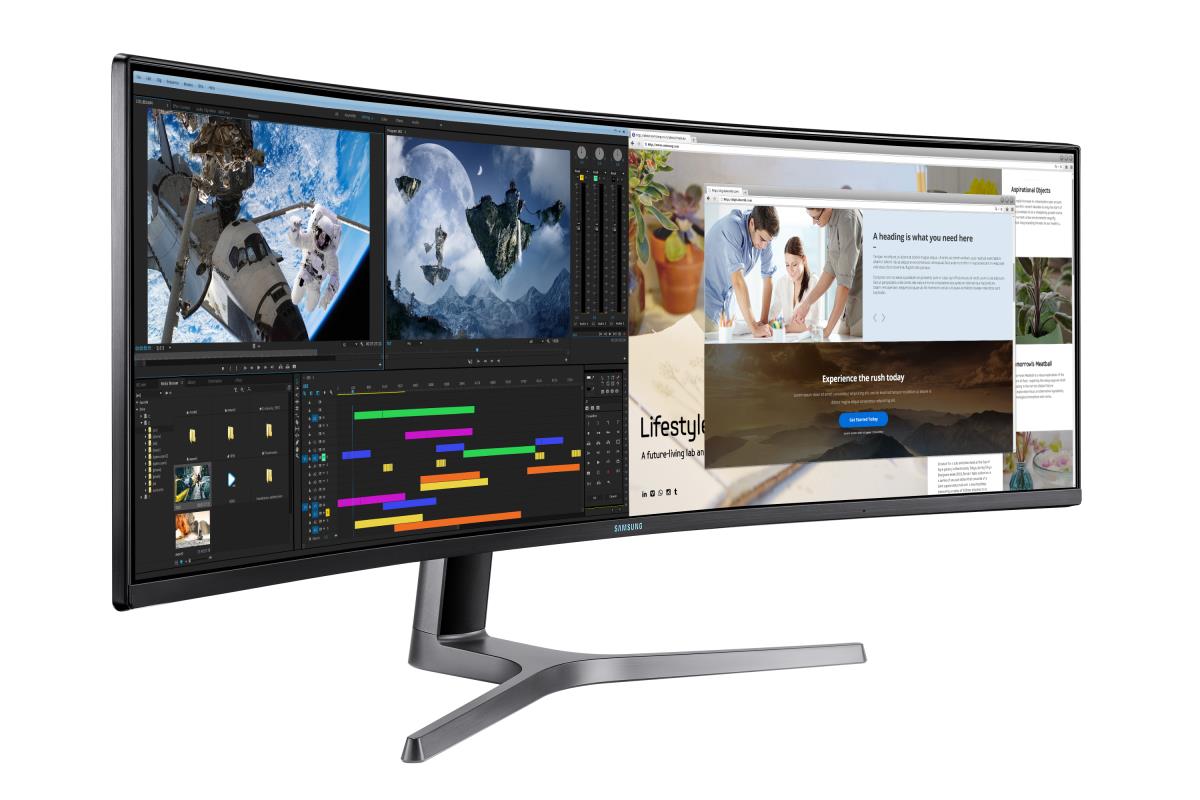 Desktop Curved Monitor - C49rg90ssr - 49in - 5120x1440