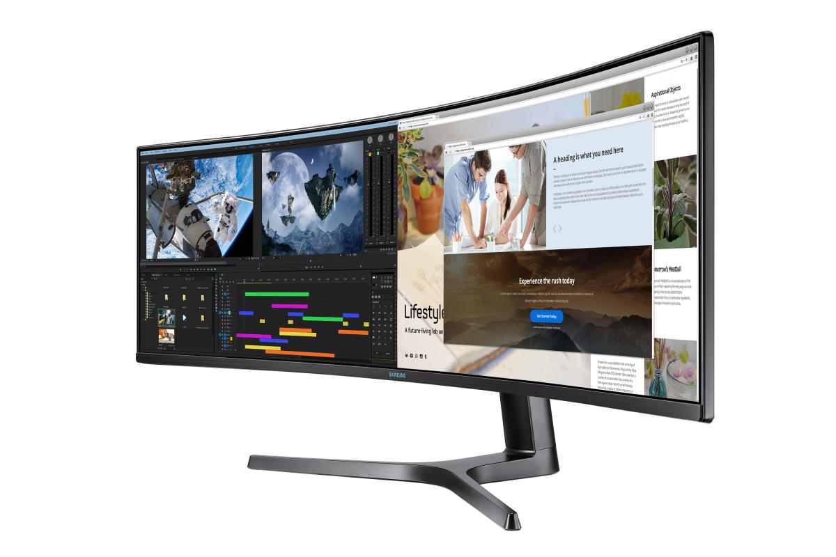 Desktop Curved Monitor - C49rg90ssr - 49in - 5120x1440