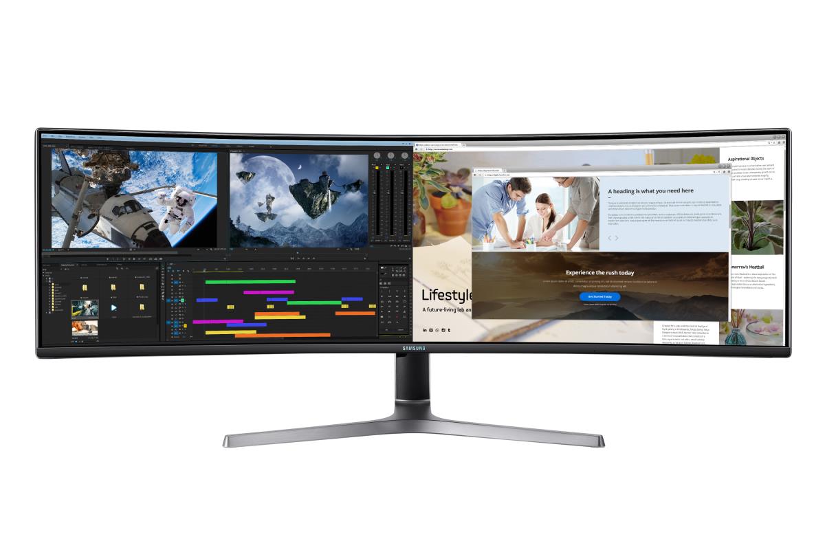 Desktop Curved Monitor - C49rg90ssr - 49in - 5120x1440