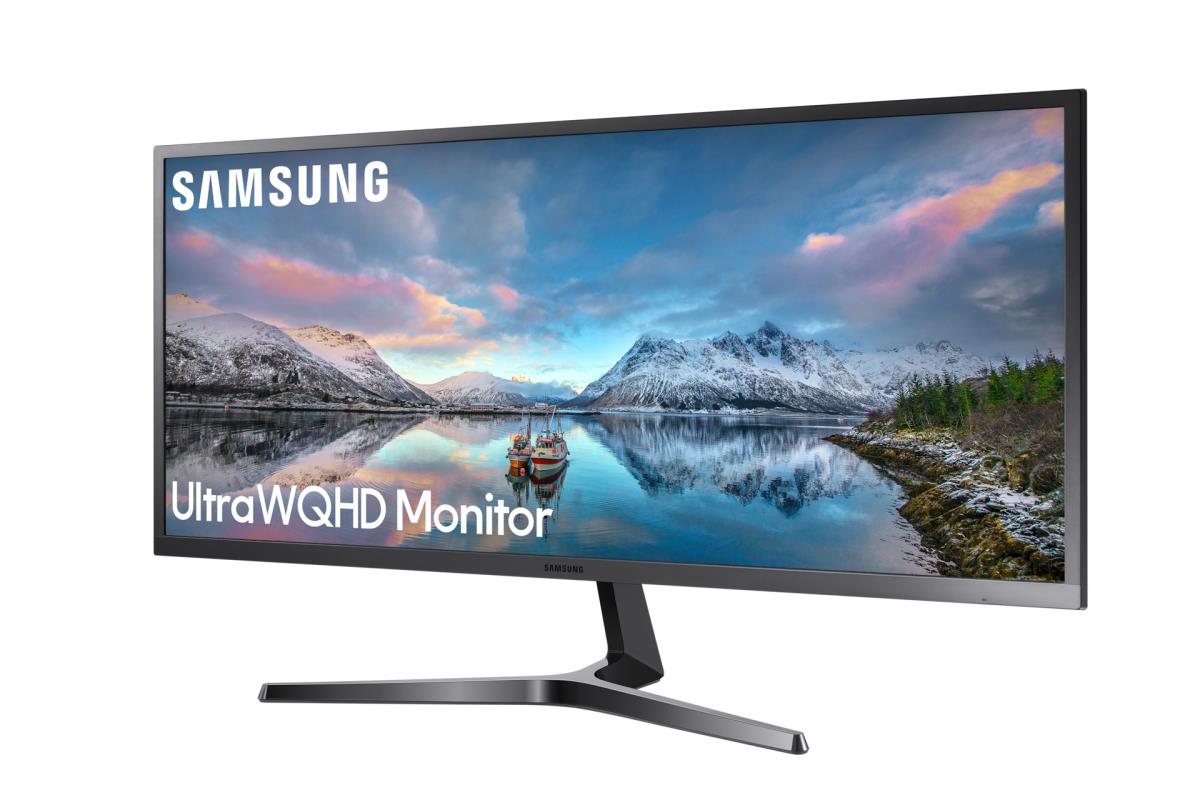 Desktop Monitor - S34j550wqr - 34in - 3440x1440 - Wqhd