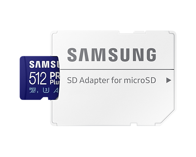 Micro Sd Card Pro+ 512GB U3, V30, A2 Blue