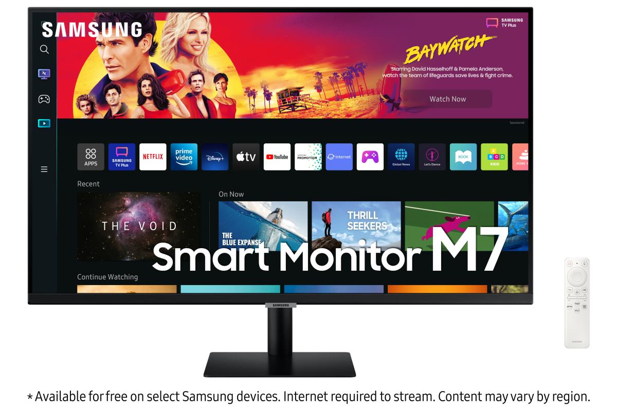 Smart USB-c Monitor - S32bm700u - 32in - 3840 X 2160 - With Smart Tv Experience