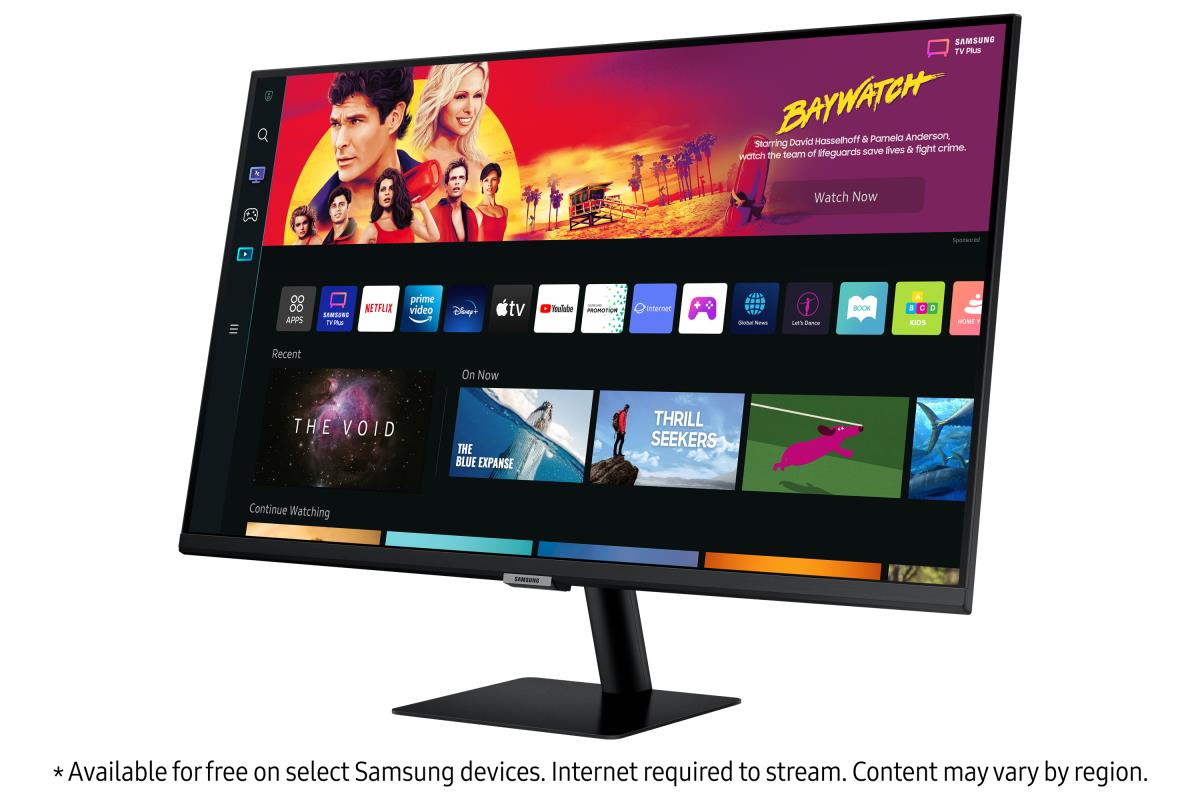 Smart USB-c Monitor - S32bm700u - 32in - 3840 X 2160 - With Smart Tv Experience
