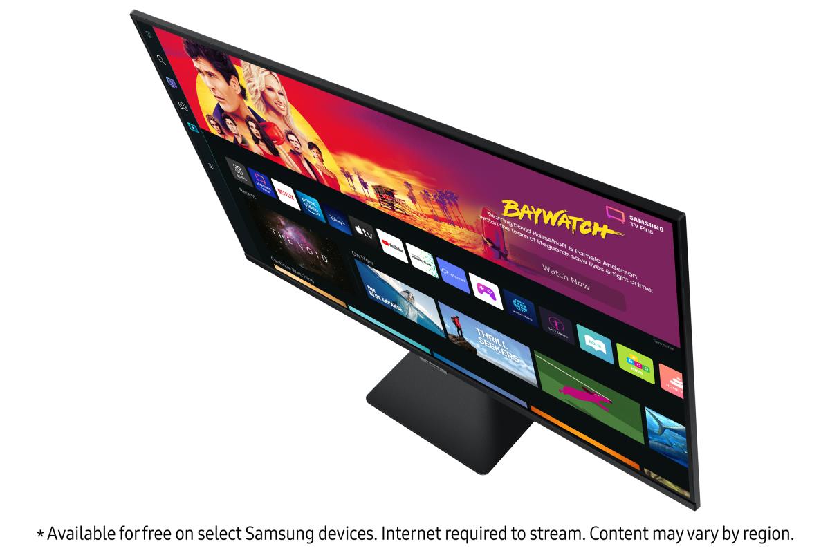 Smart USB-c Monitor - S32bm700u - 32in - 3840 X 2160 - With Smart Tv Experience