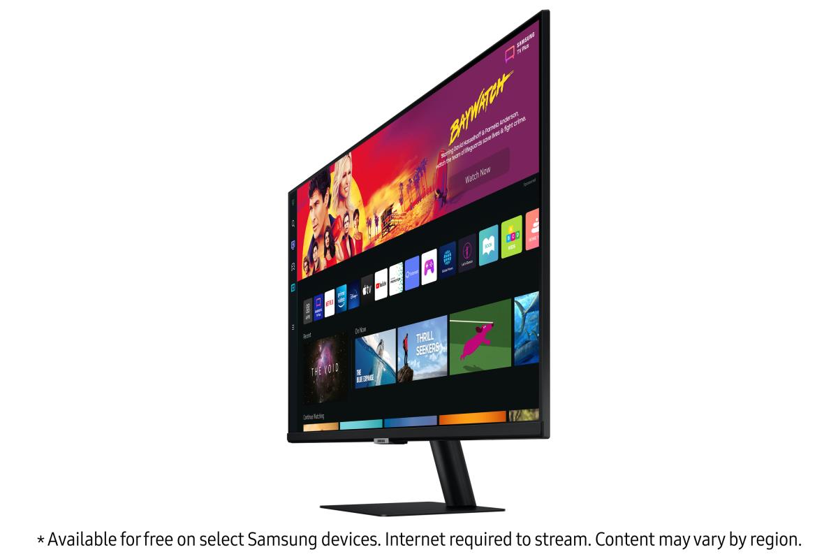 Smart USB-c Monitor - S32bm700u - 32in - 3840 X 2160 - With Smart Tv Experience