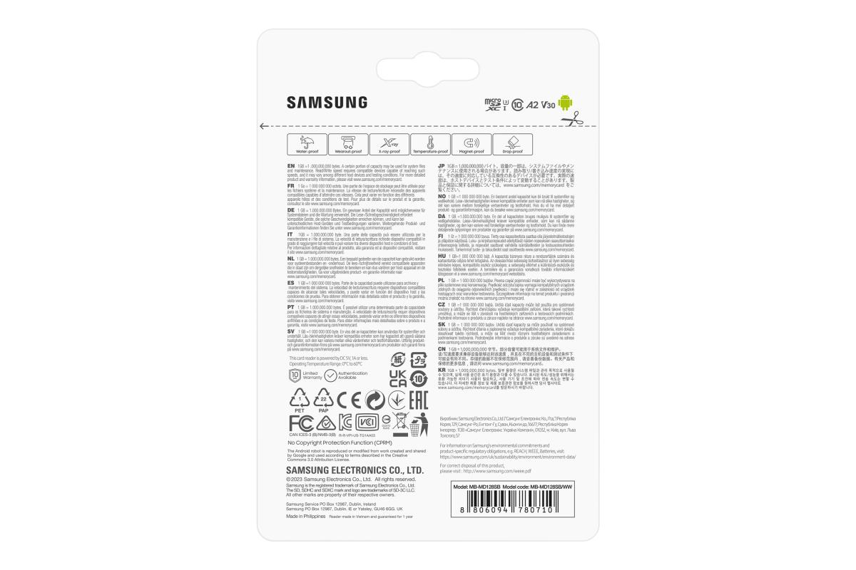 Microsd Pro Plus With Reader 128gb