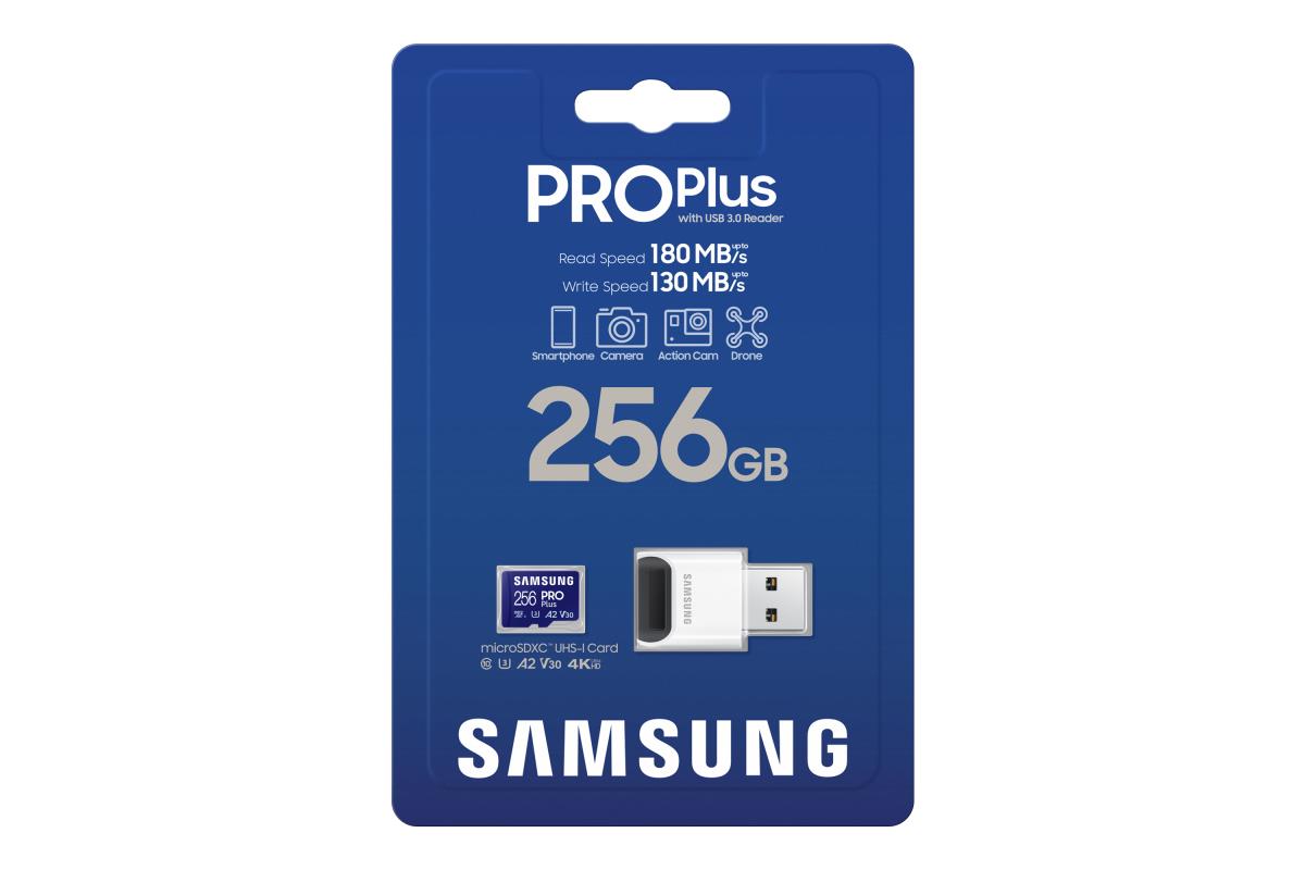Microsd Pro Plus With Reader 256gb