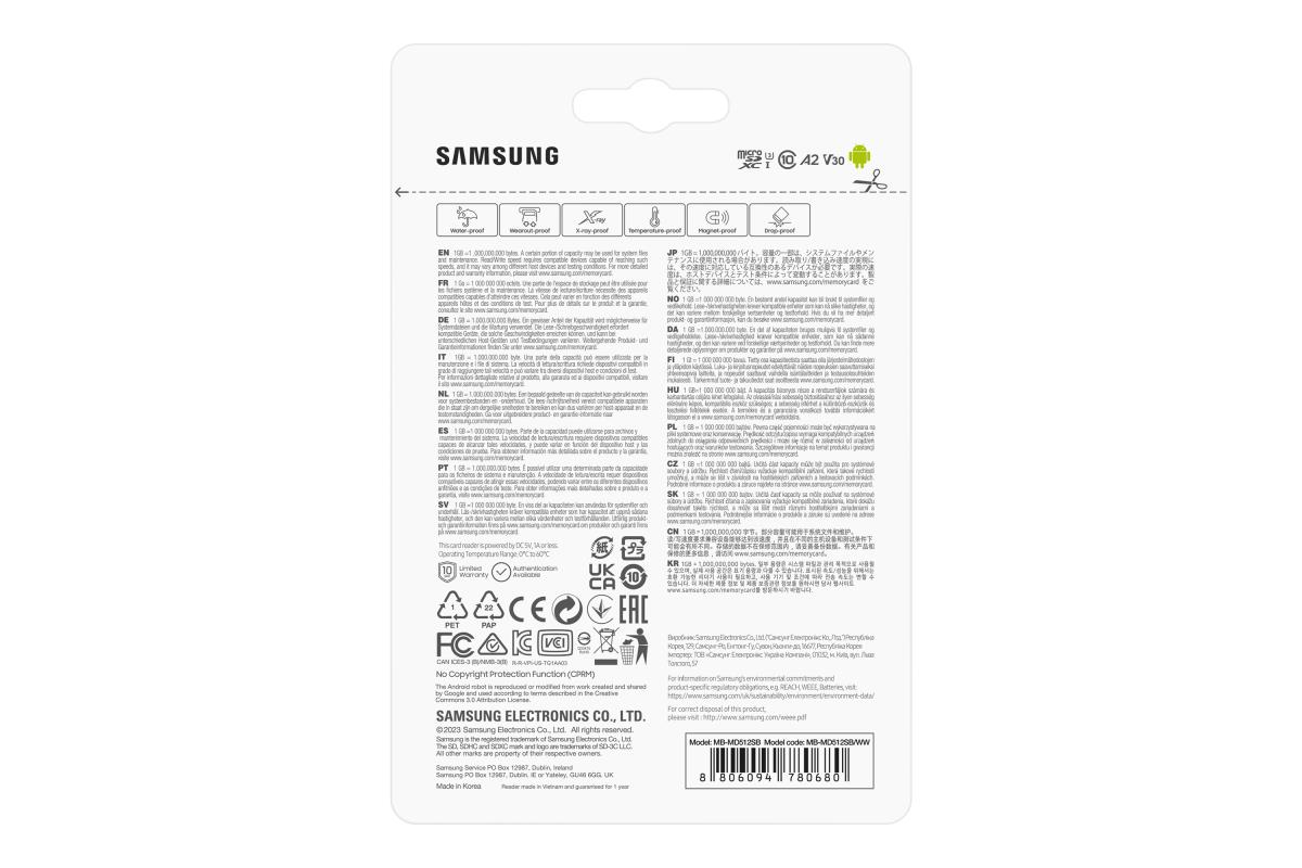 Microsd Pro Plus With Reader 512gb
