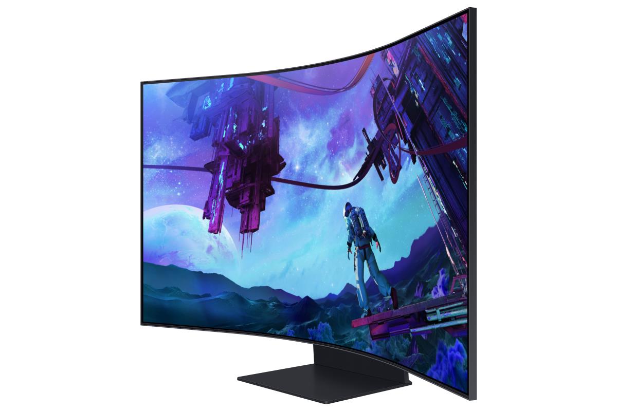Desktop USB-c Monitor - S55cg97wnu - 55in - 3840 X 2160 4k Mini LED Gaming Monitor Odyssey Ark