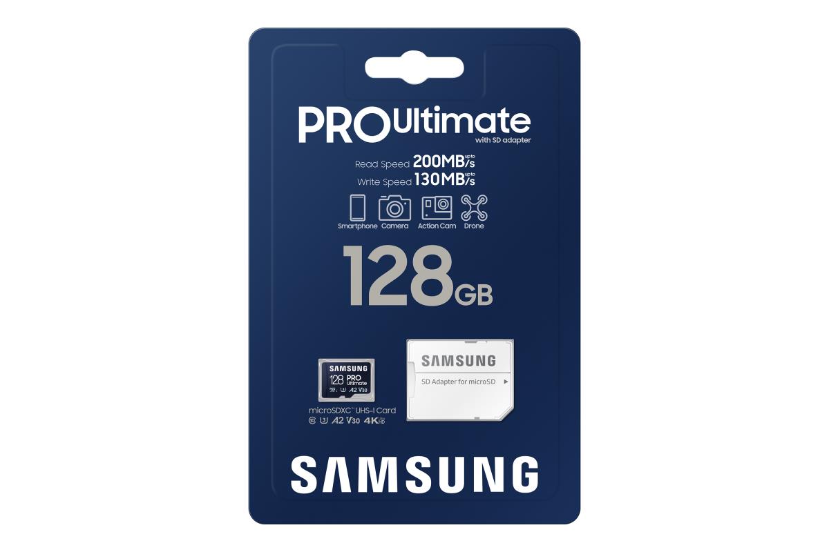 Micro Sd Pro Ultimate - 128GB R200 / W130 Mb/s(config)